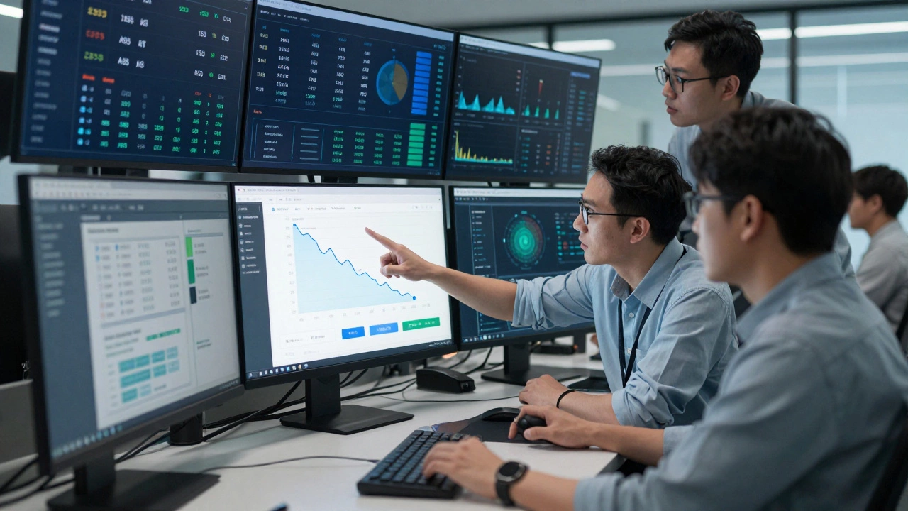 Команда аналитиков реагирует на резкое падение конверсии на странице оплаты.