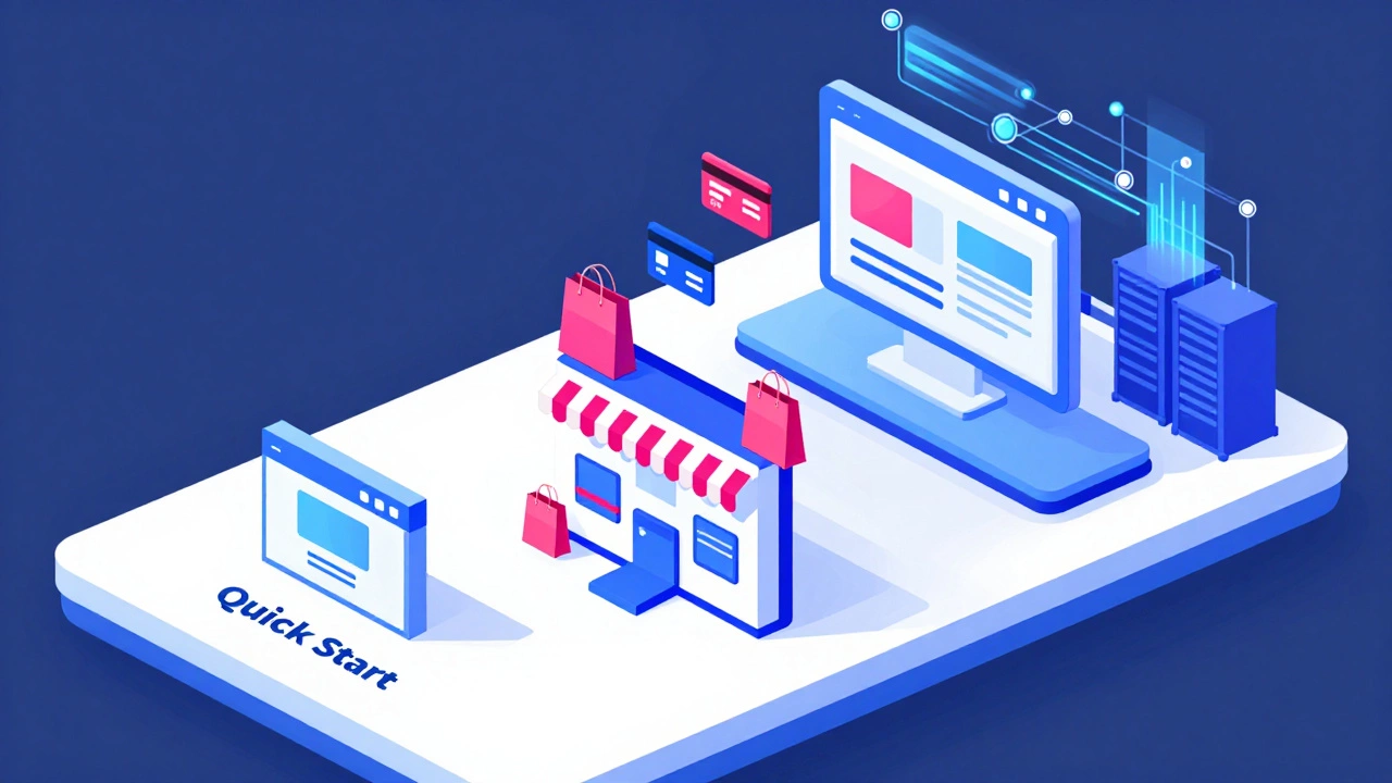 Изометрическая иллюстрация трех уровней сложности разработки сайта: от MVP до Enterprise