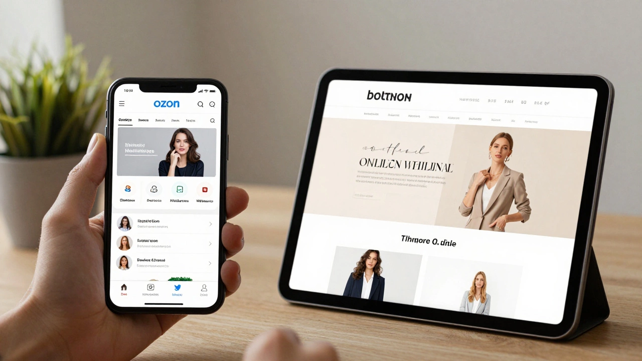 Сравнение интерфейса маркетплейса и собственного брендового интернет-магазина