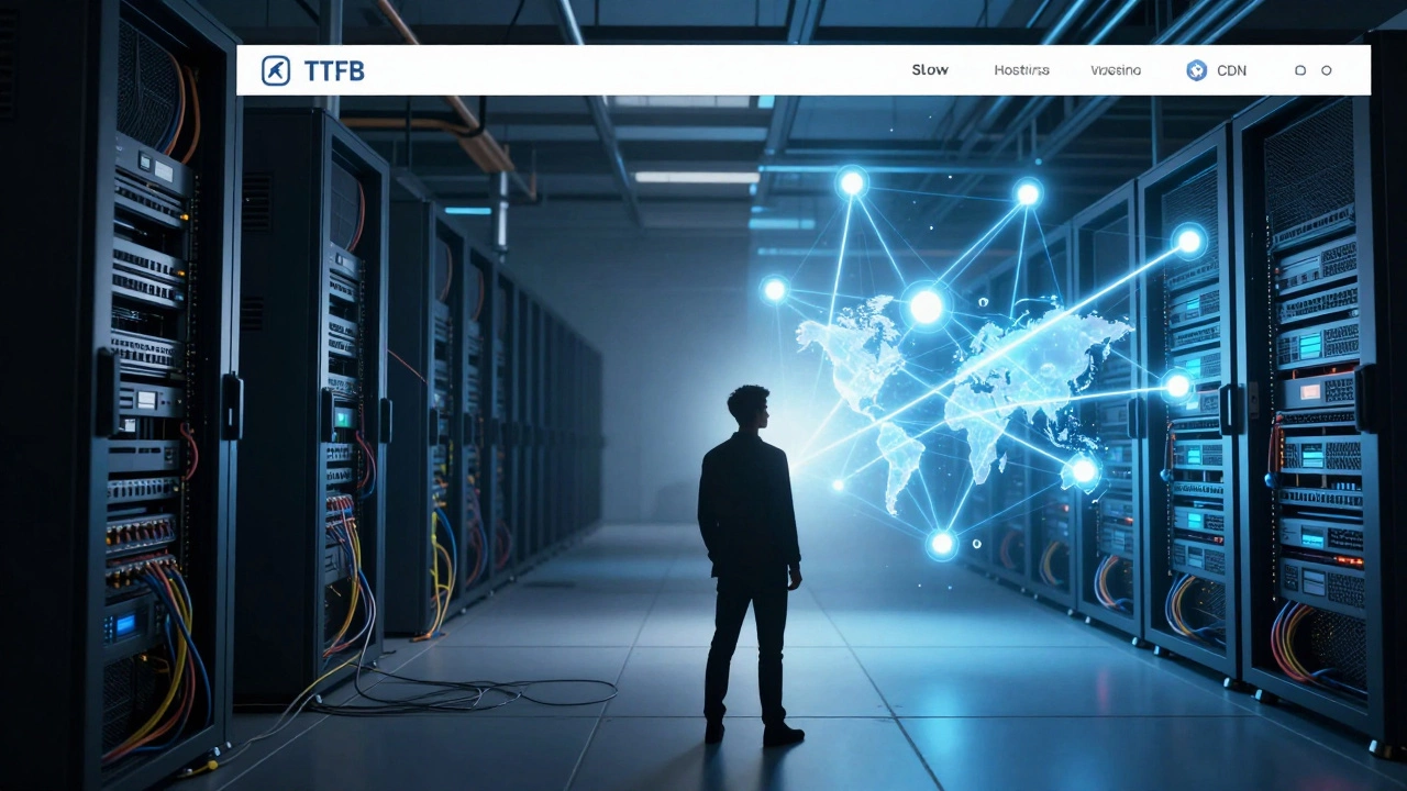 Контраст между старым медленным сервером и современной облачной инфраструктурой